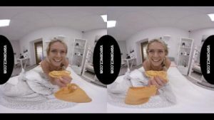 VR – Big black dildo in tight pussy