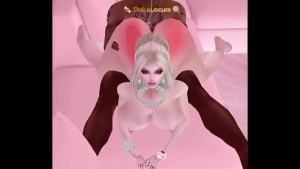 Bruno le da a probar de su gran polla a la actriz porno DulceLocura abatida sobre el carro , imvu , by DulceLocura