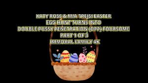 Easter Bunny Sluts Katy And Mia Get Cunts Stuffed In Taboo Egg Hunt!