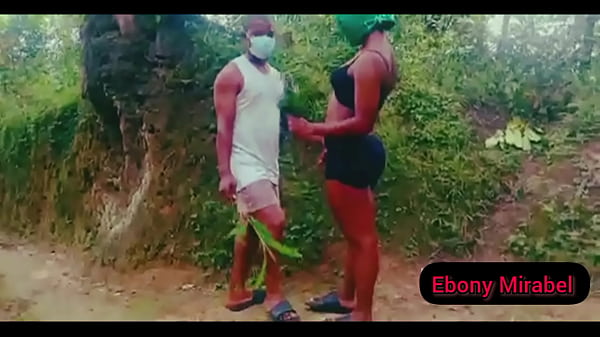 Waiting in the bush for my sugar boy to take this horny out of my body