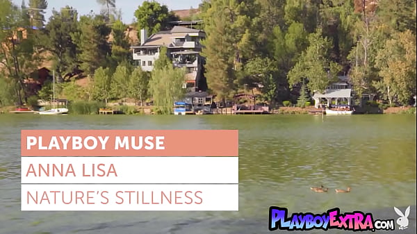 Classy blonde Russian MILF Anna Lisa stripping and posing naked on a boat