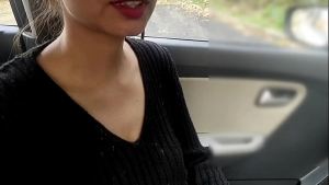 Desisaarabhabhi – Fucking my gf outdoor risky public sex with ex bf Hot sexy ex girlfriend ki chudai in Car