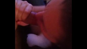 Dominka Sarikova, young Slovak babe sucks cock