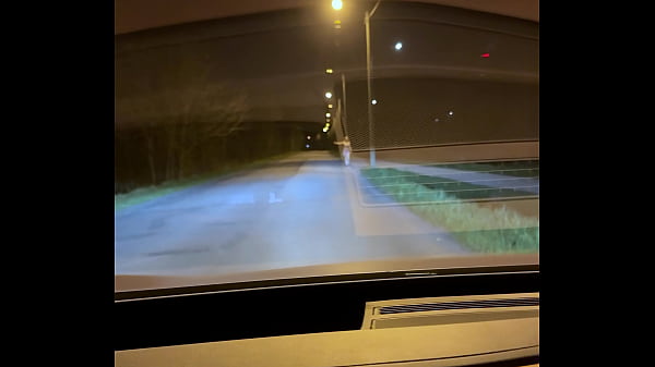 Fucked Busty Sexy Blonde In A Car and Came On Her Face