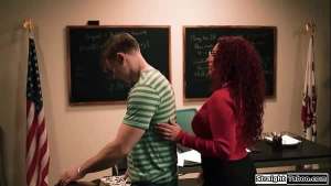 I can definitely hook you up with your big tits milf teacher