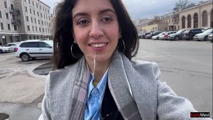 I missed you so much – Fuck me and cum on my face in this public shopping mall! – Cumwalk