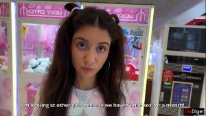 If you hit the ball in the hoop 10 times – I’ll let you cum inside me! – Creampie