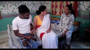 Indian Bhabhi Threesome Sex With Her Stepsister And Her Husband FFM