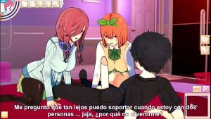 Miku y Yotsuba son folladas en el motel del amor