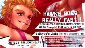 My Hero Academia HAWKS GOES REALLY FAST!!! – Female Pronouns art:bludwingart