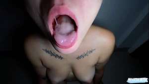 My Little Betsy Oral Creampie Compilation 2 – Cumshot In Mouth, Cum Swallowing And Eating
