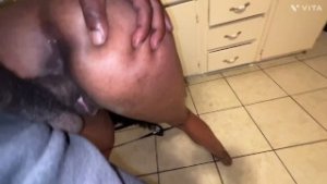 Stepdad fuck teen in the ass as she trying to sneak out with boyfriend