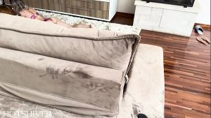 The Brunette Watches While Redhead Gets Fucked… Then Joins the Party