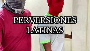 The domestic worker has a threesome with her boss and his stepson