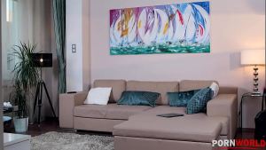 Time to Ride – Lesbians Mount Strap-On for  DP Action