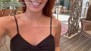 VLOG MONACO – I show off at the beach and get fucked in the public shower