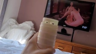 Watching Porn Moaning Thinking About You and Your Bestie