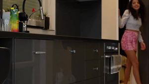 Wetting her Panties with pleasure