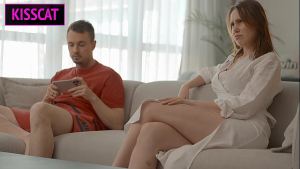 What if Step mom Catches Step son Jerking on Couch?! Joins for Mutual, Sucks, Hard Fucks with Facial