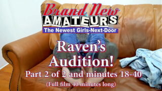 Petite Exotic Coed Raven Rubs Her Twat And Gets Jizzed Sucking A Cock!
