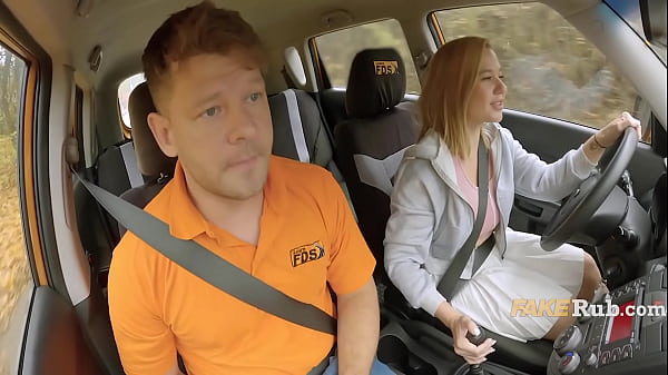 She Put the Stick in Park… Then Took His in Her Ass! (Driving Instructor)