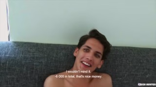 CZECH HUNTER 471 –  Wavy Haired Jock Gets His Tight Ass Drilled Raw In POV