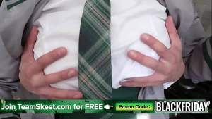 Busty Girlfriend Smashed By A Horny Boyfriend Right In Front Of Her Stepdad