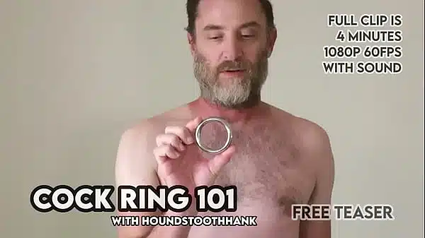 Cock Ring 101 with HoundstoothHank