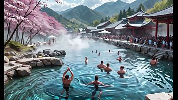 Heat of the Hot-Springs: Public Sex – AI Interactive Video