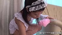 Hot Asian maid with a taut bum and a tempting smile, offers a total point of glance romance with a hard meatpipe – JAV XXX! Experience the tantalizing POV shots of remarkable Japanese maid, Ema Kato, showcasing her exceptional