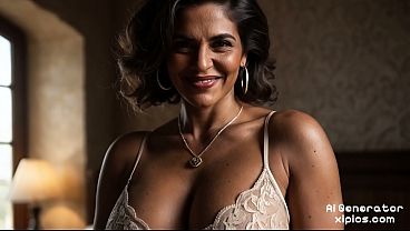 Hot Milf Latina Stepmom with big tits and big ass Ai Generated
