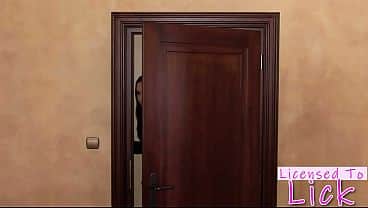 LICENSED TO LICK – Divinity Love Seduces Hot Maid