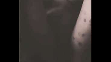 Rubbing Her Big Pussy While We Watch Porn