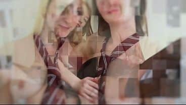 Step Mom Eats School Girl Pussy