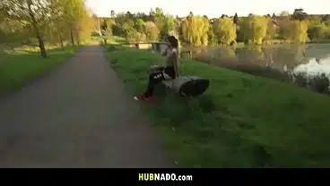 A Day in the Park with Megan Love: Flirty Fun and Wild Encounters