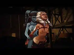 Ahsoka Tano gets creampied by Futa Aayla Secura – Star Wars Inspired 3D Porn