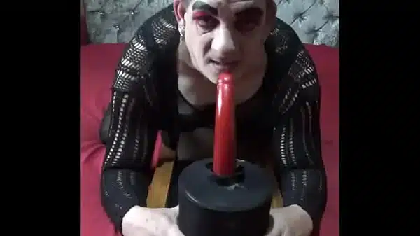 bisexual sissy male mark wright would love to take nothing more than ass to mouth on a real cock instead of this dildo one