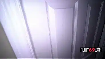 Blonde stepsister got caught masturbating and gets fucked – Jessie Saint