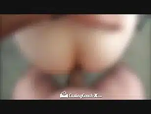 CASTINGCOUCH X Petite Alex Mae first porn fuck and creampie