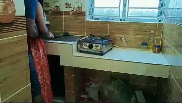 Cheating wife hardcore kitchen fuck by big dick