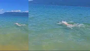 Follo a una turista Latina en Brasil