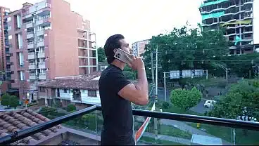 In Medellin on vacation I called an old friend to enjoy the apartment