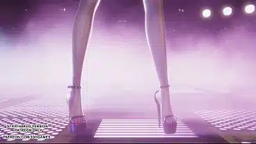 [MMD] T-ara – Day By Day Ahri Sexy Kpop Dance League of Legends Hentai Uncensored 4K 60FPS