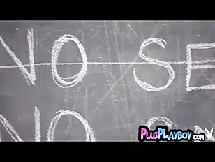 Petite student passion posing session in hot lingerie and student uniform