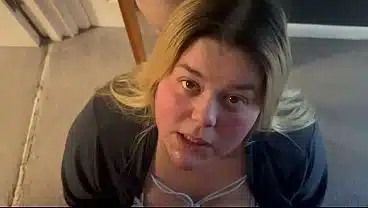 Practising the alphabet until I get it right blowjob!