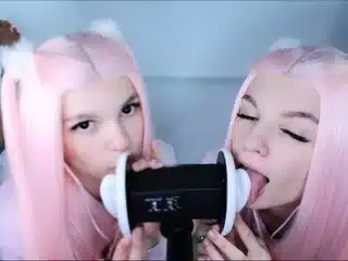 Soly ASMR XXX – Double Wet Licking