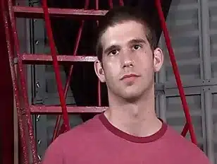 Str8 19yr old hot cute worker seduced into doing gay porn.