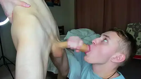 Alone After Lecture Huge Load Floods Twink Abs