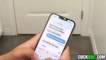 Angry GF Teaches Cuck Boyfriend A Lesson