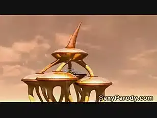 Asa and Rachael fuck hotties in Barbarella XXX parody